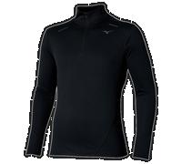 Mizuno Tech Thermal Charge Half Zip Long Sleeve Tee Negro Hombre Talla XL