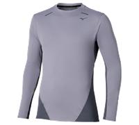 Mizuno Tech Thermal Charge Long Sleeve Tee Quicksilver Hombre Talla L