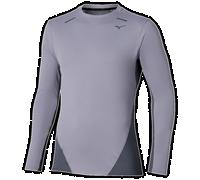 Mizuno Tech Thermal Charge Long Sleeve Tee Quicksilver Hombre Talla S