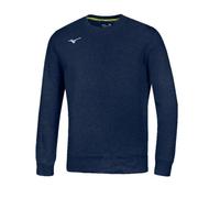 Mizuno Terry Crew Sudadera, Navy, S Unisex Adultos