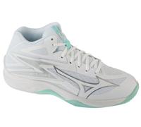Mizuno Thunder Blade Z Mid V1GC237540 - Zapatillas de Voleibol para Mujer, Color Blanco, Talla 42 EU