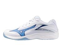 Mizuno Thunder Blade Z V1GA237097 - Zapatillas de voleibol para mujer, color blanco y azul, White Bellwetherblue B Airblue, 44 EU