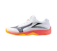 Mizuno THUNDER BLADE Z Zapatillas de volleyball Blanco/Fiery Coral 2/Citrus Mujer/Hombreo Talla 44,5