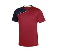 MIZUNO TRAD SHUKYU Shirt Burgundy/Navy 3XL Unisex Adultos