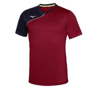 Mizuno TRAD SHUKYU Shirt para Unisex Adulto Color Burgundy/Navy Talla L