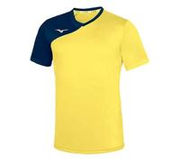 Mizuno TRAD SHUKYU Shirt para Unisex Adulto Color Yellow/Navy Talla L