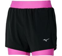 MIZUNO Trail Er 4.5 2in1 Short W - Mujer - Rosa / Negro - talla XS- modelo 2023