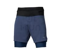 Mizuno Trail Multipocket 2 en 1 S Azul marino