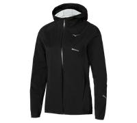 Mizuno Trail Waterproof 20K Hooded Jacket Negro Mujer Talla XL
