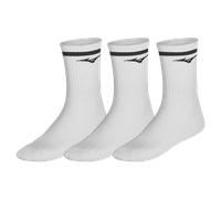 Mizuno Training 3P Socks With Line Blanco/Negro Mujer/Hombreo Talla S