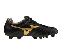 Mizuno Unisex Niños Monarcidaneoiisel Jr Fútbol, Negro/Dorado, 2 UK Child