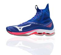 Mizuno Lightning Neo, Zapatillas de vóleibol Unisex Adulto, Reflexbluec/Silverdpink, 48.5 EU
