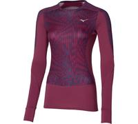 MIZUNO Virtual Body G4 Crew W - Mujer - Violeta - talla M- modelo 2025