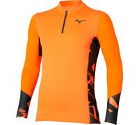 MIZUNO Virtual Body G5 Half Zip - Hombre - Narnaja / Negro - talla S- modelo 2026