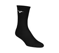 Mizuno Vital Crew Sock 3 unidades, negro, XL