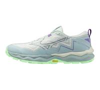 MIZUNO W Wave Daichi 9 - Mujer - Blanco / Azul / Verde - talla 40 1/2- modelo 2025