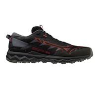 MIZUNO Wave Daichi 7 Gore-tex - Hombre - Negro / Gris / Rojo - talla 42 1/2- modelo 2023
