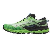 Mizuno Wave Daichi 7 - Tenis de Correr para Hombre, 909 C Cameo Green Little Boy Blue, 43 EU