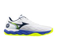 Mizuno Wave Enforce Court AC White/Dazzling Blue/Lightning Zapatillas de tenis para hombre EUR 45