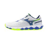 Mizuno WAVE ENFORCE TOUR 2 AC Zapatillas de tenis Blanco/Dazzling Azul/Lightning Amarillo Mujer/Hombreo Talla 42.0