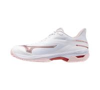 Mizuno Wave Exceed Court Clay W White/Pinkesque/Barbados Cherry Zapatillas de tenis para mujer EUR 41