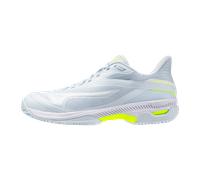 Mizuno WAVE EXCEED COURT CC Zapatillas de tenis Ice Water/Lightning Amarillo/Anc Mujer Talla 40