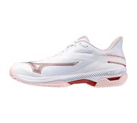 Mizuno Wave Exceed Court Clay W White/Pinkesque/Barbados Cherry Zapatillas de tenis para mujer EUR 37