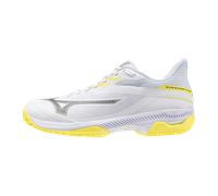 Mizuno Wave Exceed Court Padel White/Black Sand/Lemon Tonic Zapatillas de pádel para mujer EUR 39