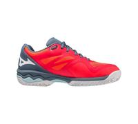 Mizuno Wave Exceed Light Cc Zapatos de tenis para Mujer, Rojo (Fiery Coral 2/White/China Blue), 40 EU