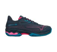 Mizuno Wave Exceed Light Zapatilla De Pádel Mujeres - Azul Oscuro, Lila