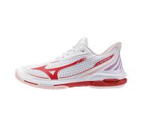 Mizuno WAVE EXCEED TOUR 7 AC Zapatillas de tenis Blanco/Fiery Rojo/Rosaesque Mujer Talla 40.0