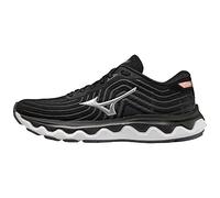 Mizuno Wave Horizon 6, Zapatillas de Running Mujer, Black/Silver/RoseCopper, 40 EU