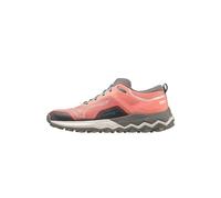 Mizuno Wave Ibuki 4 GTX (W), Zapatillas de Trail Running Mujer, Lantana/QShade/Bluebird, 40.5 EU