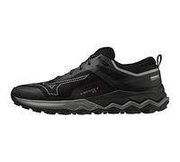 Mizuno Wave Ibuki 4 Gtx Zapatillas para carreras de montaña para Hombre, Negro (Black/Metallic Gray/Dark Shadow), 44.5 EU