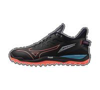Mizuno WAVE LEOPARDUS Zapatillas de hockey Negro/Neon Flame/Peacock Azul Mujer/Hombreo Talla 40