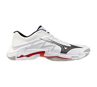 Mizuno Wave Lightning Elite White/Black/Fiery Red Zapatillas de sala para hombre EUR 41