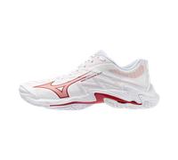 Mizuno Wave Lightning Elite W White/Rose Elegance/Lava Falls Zapatillas de sala para mujer EUR 40,5