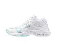Mizuno WAVE LIGHTNING Z8 MID Zapatillas de volleyball Blanco/Azul Tint Mujer Talla 42,5