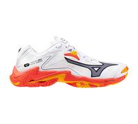Mizuno Wave Lightning Z8 White/Fiery Coral 2/Citrus Zapatillas de sala para hombre EUR 46