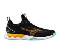 Mizuno Wave Luminous 3 Black/Tangelo/Ice Green Zapatillas de sala para hombre EUR 44