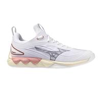 Mizuno Wave Luminous 3 W White/Rose Elegance/Lava Falls Zapatillas de sala para mujer EUR 38