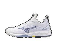 Mizuno WAVE LUMINOUS 3 Zapatillas de korfball Blanco/BellwetherAzul/BelAirBlu Mujer/Hombreo Talla 42