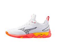 Mizuno WAVE LUMINOUS 3 Zapatillas de volleyball Blanco/Fiery Coral 2/Citrus Mujer/Hombreo Talla 40