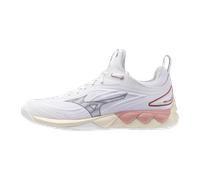 Mizuno Wave Luminous 3 W White/Rose Elegance/Lava Falls Zapatillas de sala para mujer EUR 38