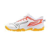Mizuno WAVE LYNX 2 Zapatillas de hockey Blanco/Fiery Coral 2/Citrus Mujer/Hombreo Talla 41