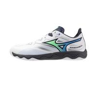 Mizuno WAVE MEDAL NEO Table-zapatillas de tenis Blanco/Neo Mint/India Ink Mujer/Hombreo Talla 44