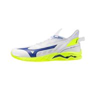 Mizuno WAVE MIRAGE 5 Zapatillas de balonmano Blanco/Lightning Amarillo/Dazzlin Mujer/Hombreo Talla 46