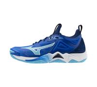 Mizuno WAVE MOMENTUM 3 Zapatillas de korfball Mugen blue/white/estate blue Mujer/Hombreo Talla 50