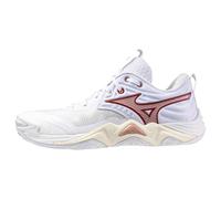 Mizuno Wave Momentum Elite W White/Rose Elegance/Lava Falls Zapatillas de sala para mujer EUR 38