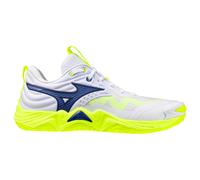 Mizuno WAVE MOMENTUM ELITE Zapatillas de volleyball Blanco/Lightning Amarillo/Dazzlin Mujer/Hombreo Talla 44,5